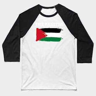 Free Palestine Supporters Free Gaza Jerusalem Mosque Baseball T-Shirt